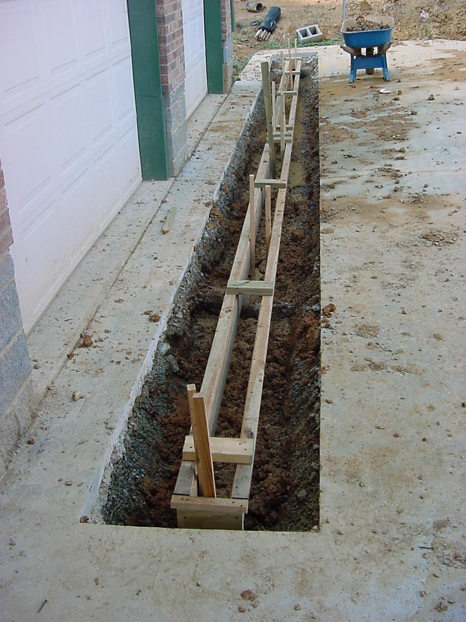How To Build A Concrete Trench Drain
