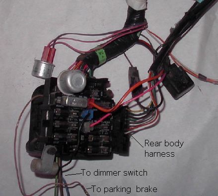 Basic Wiring Harnesses For 1977 81